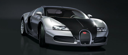 Bugatti Veyron Blue Centenaire